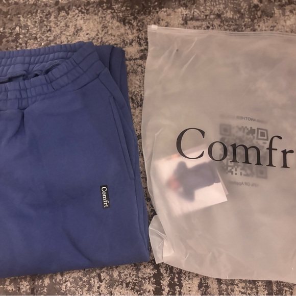 New Comfrt Standard Sweatpants in pacific blue. 2XL - Picture 12 of 14